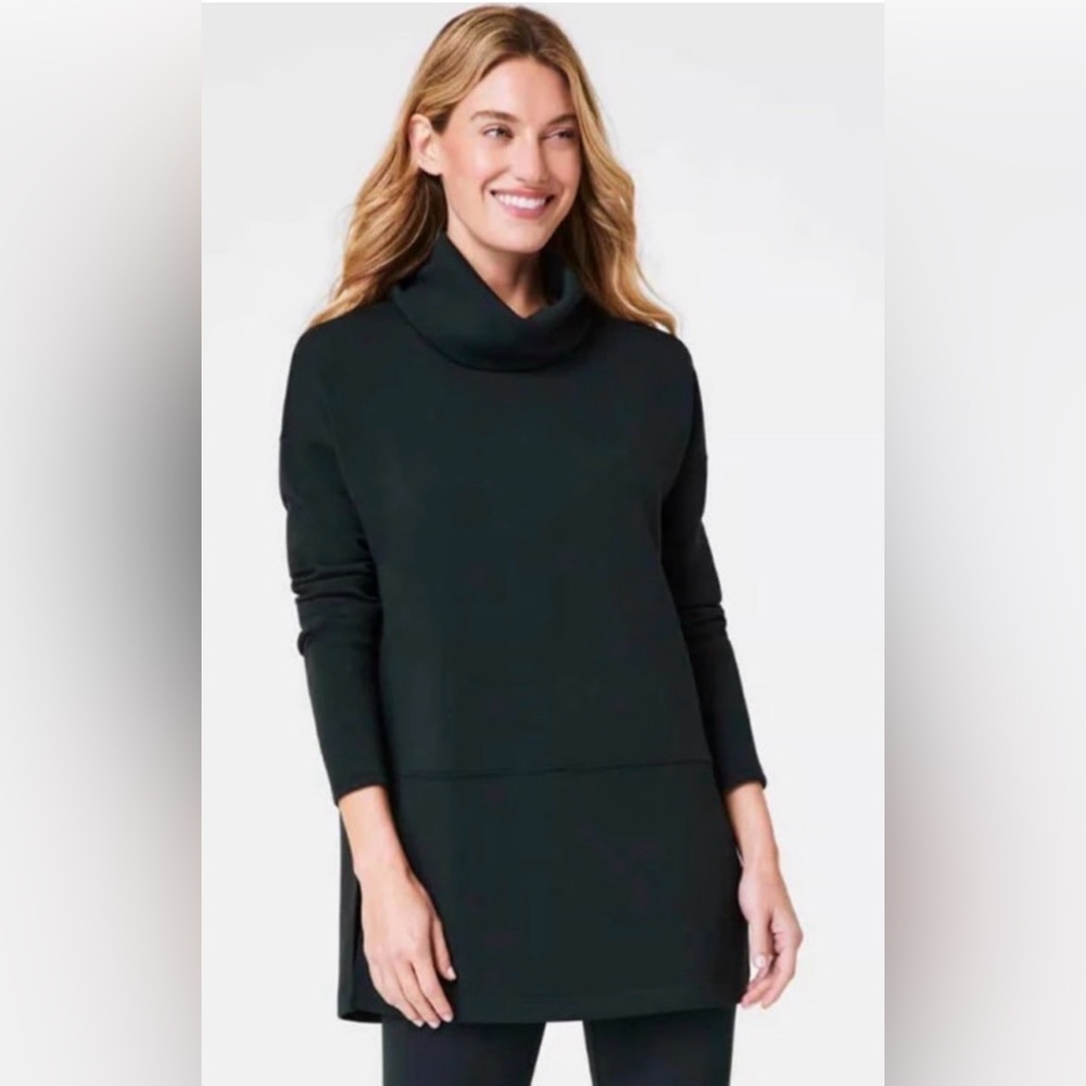 SPANX AirEssentials Turtleneck Tunic Essex Green XS